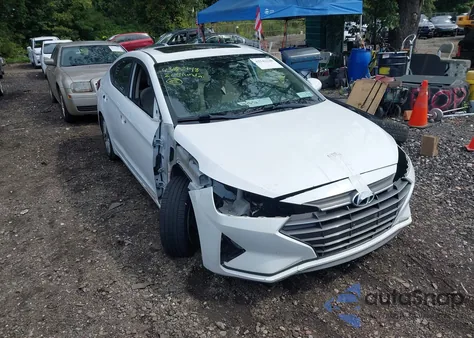 2020 Hyundai Elantra Value Edition из США, поврежденный, VIN 5NPD84LF4LH621265